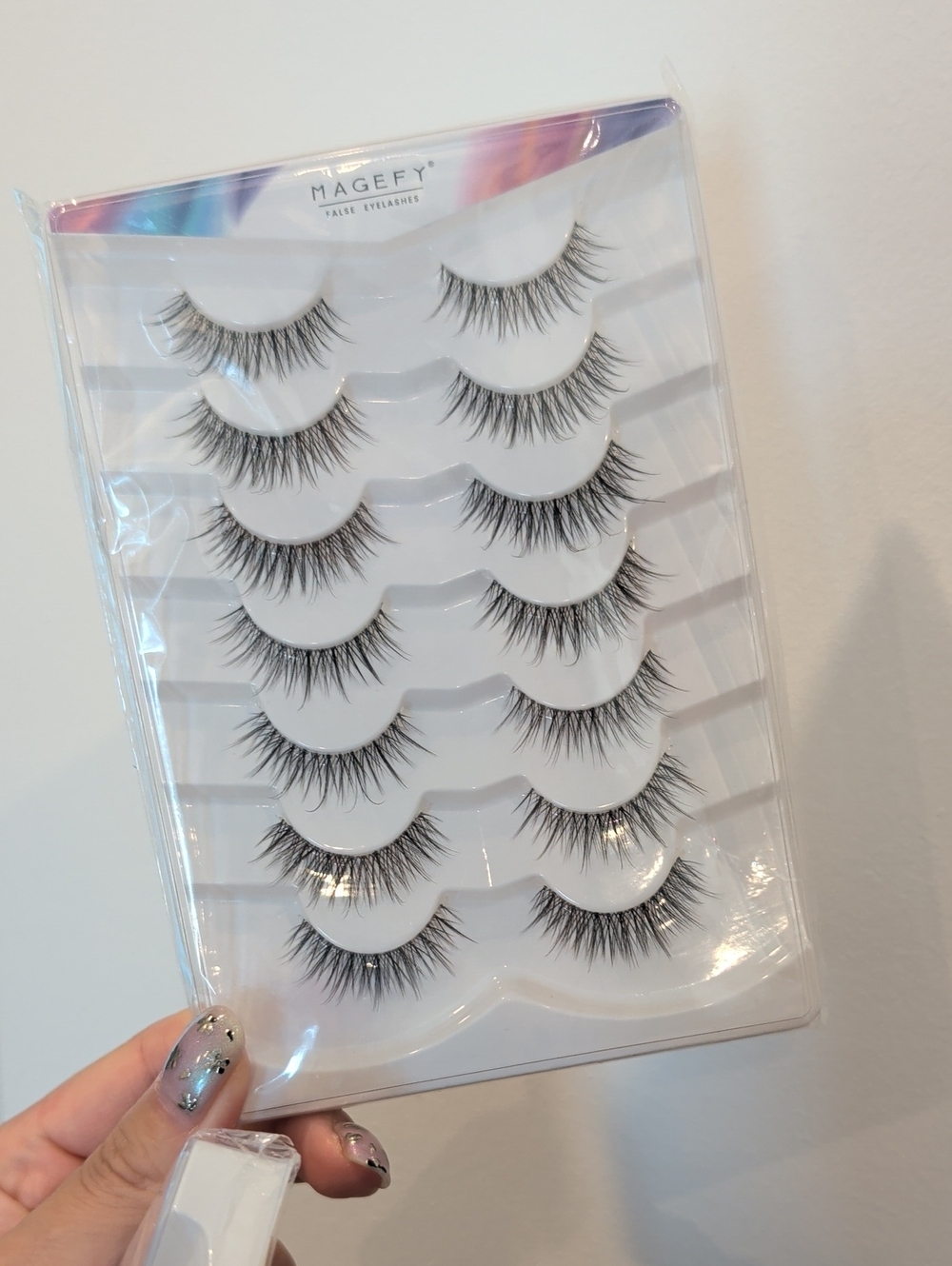 Black False Eyelashes 10-Pair Set - Natural Volume